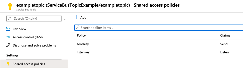 Microsoft Azure Service Bus-Topic